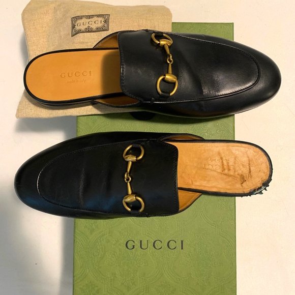 Princetown Gucci Mules - Picture 1 of 8